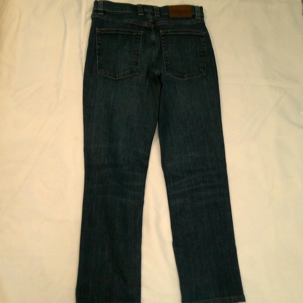 L.L. Bean Standard Fit Bean Flex Retro Classic Preppy Casual Jeans 30 X 29 - Picture 8 of 9
